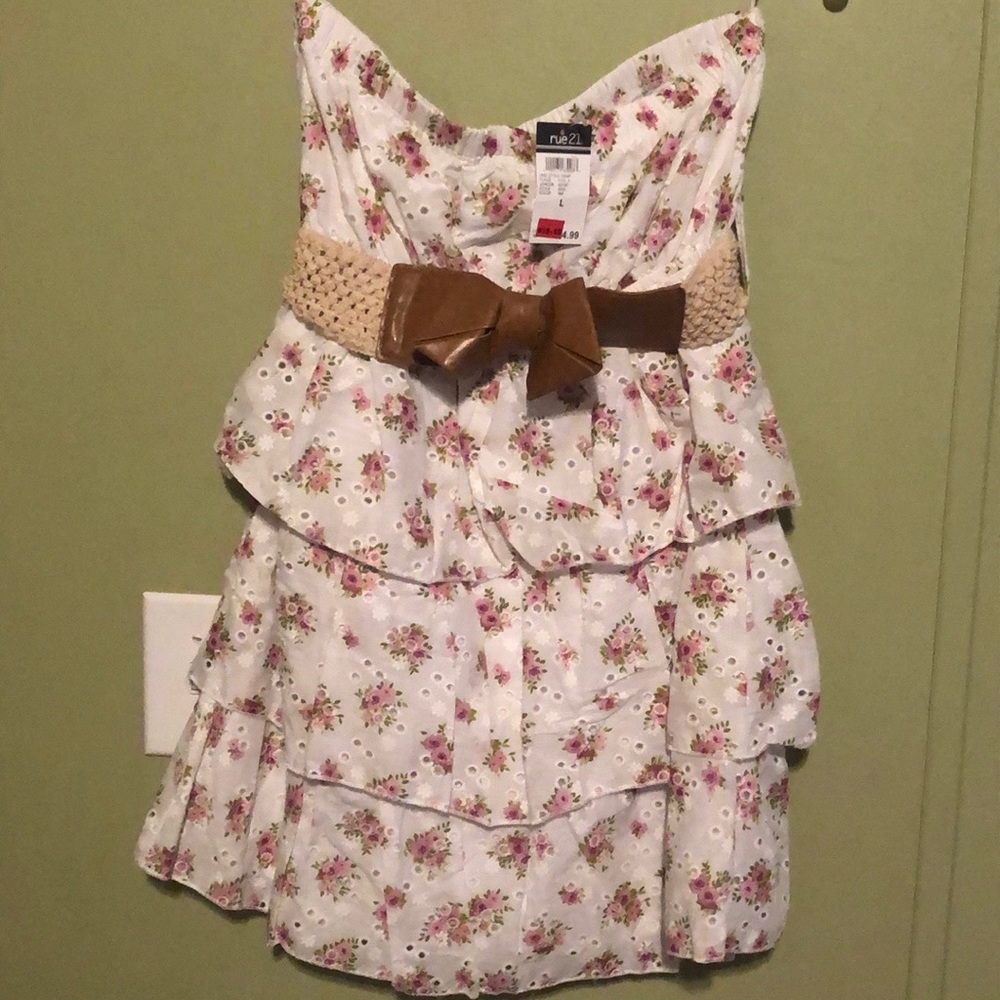 Rue 21 short strapless NWT dress.